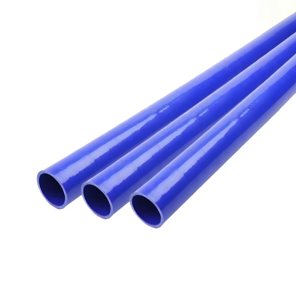 Prosty silikonowy wąż intercoolera – średnica wewnętrzna 70–120 mm, długość 800 mm, niebieski – trwały i odporny na ciepło 1 szt.(110mm)