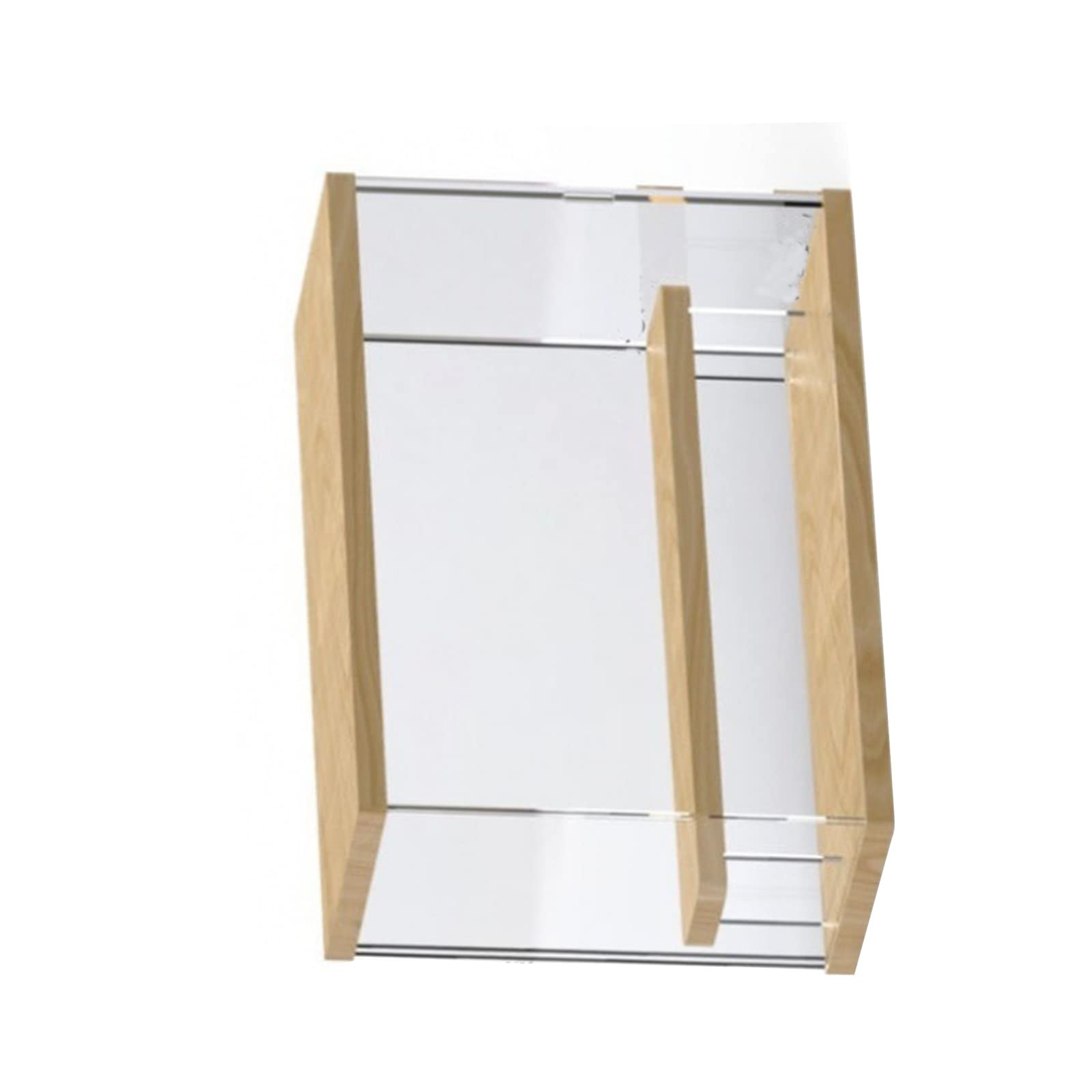 Boîte de rangement en bois massif pour jouets Pop-Mart