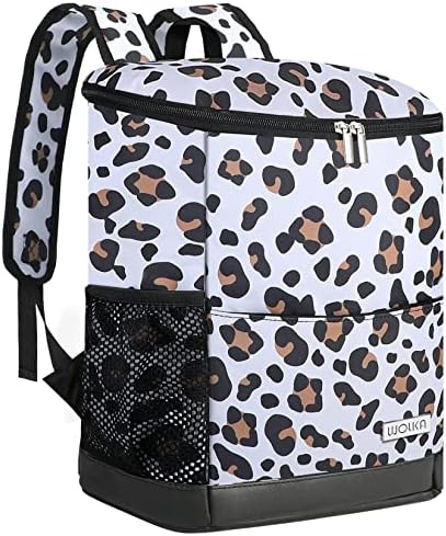 Wolka Backpack Cooler 35 Cans,Small Backpack Coolers Insulated Leak Proof,Lightweight Soft Sided Waterproof Cooler Backpack for Beach Camping Hiking Picnic,Lunch Backpack for Man&Women