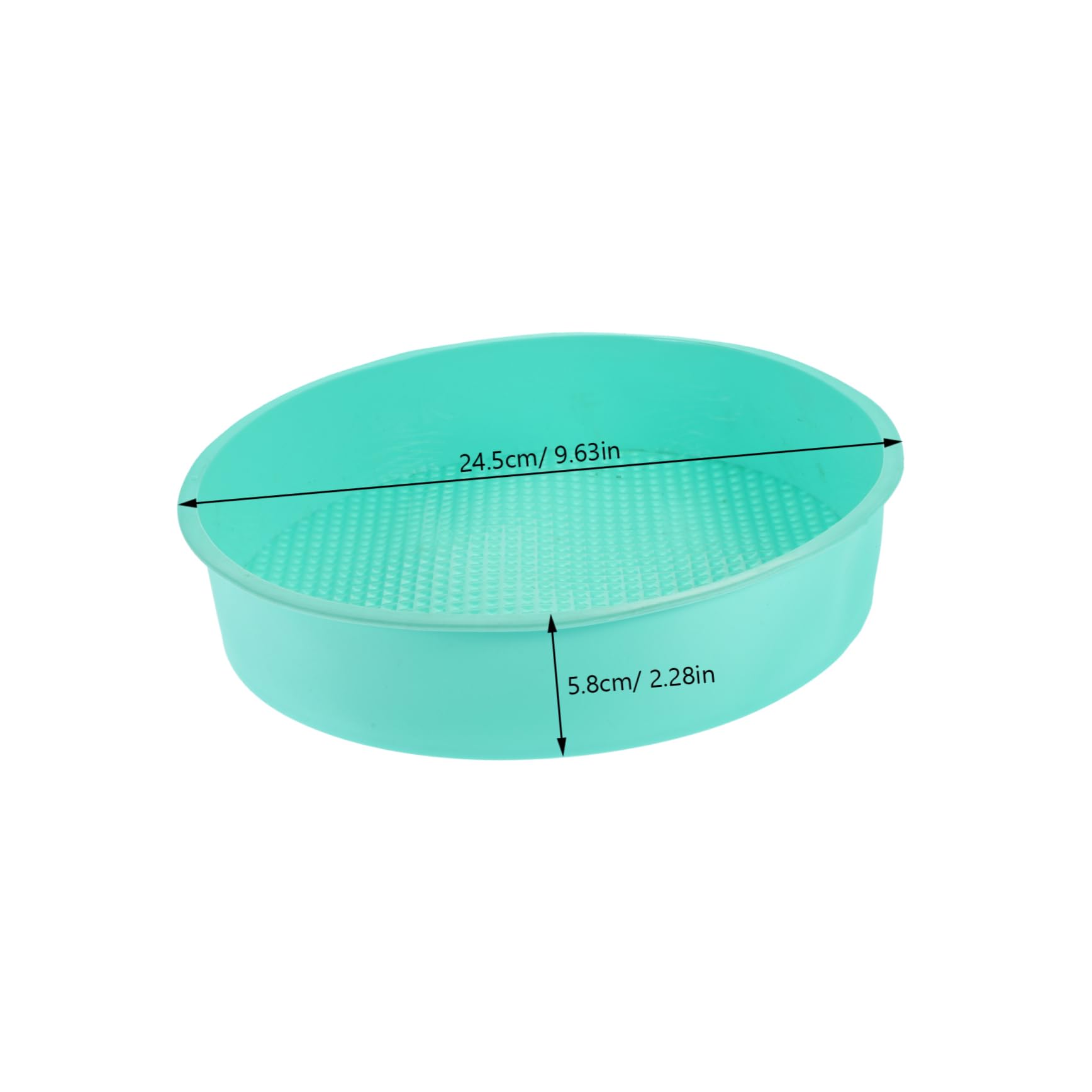 Ciieeo Molde Bizcocho 3 Piezas Molde Para Pasteles Sarten Parrilla Molde Para Hornear Pasteles Utensilios Para Hornear De Silicona Blue Molde Para Tarta