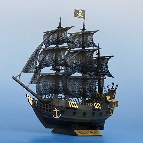 nanoblock NAN-PN124 Bausatz für schwarzes Piratenschiff – Bild 8
