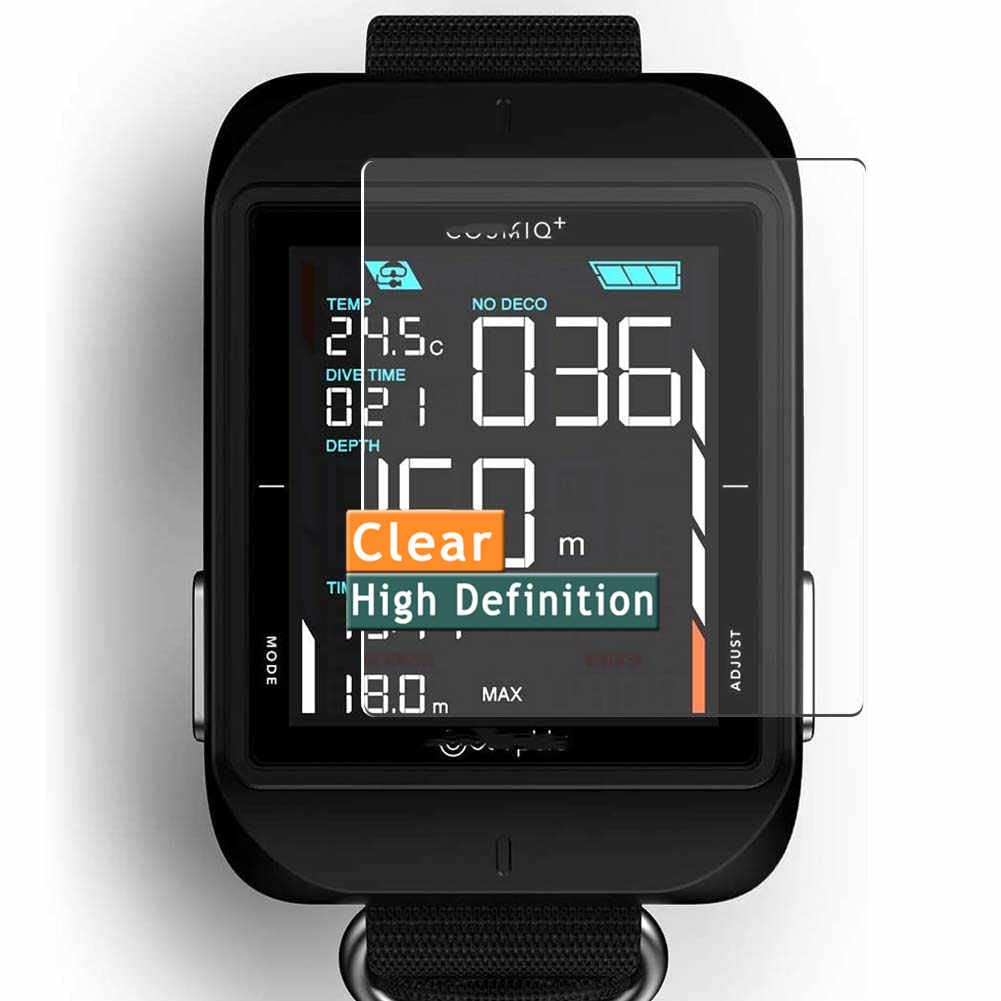 Vaxson3-Pack Screen Protector, compatible with Deepblu Cosmiq Plus Watch Computer, TPU Guard Film Protectors Sticker [NOT Tempered Glass] New