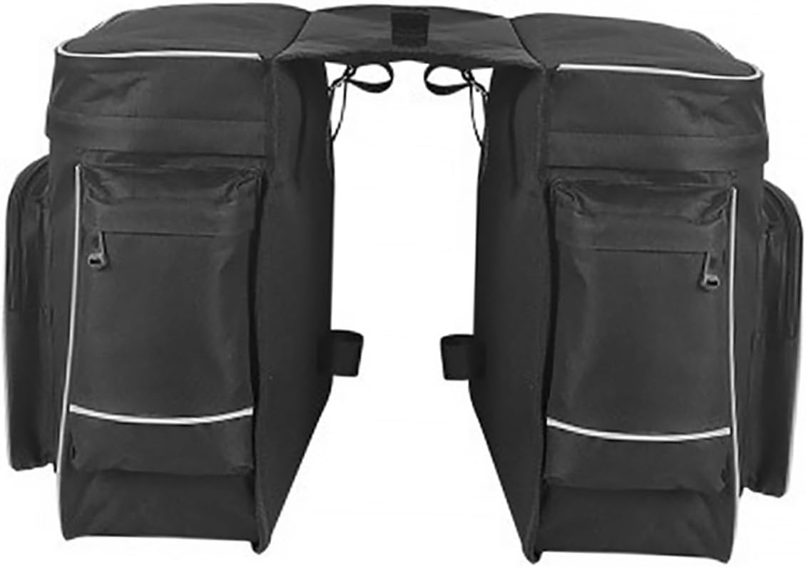 Large Capacity Cycling Panniers Bag Bike Top Tube Bag Easy Install Outdoor Cycling Accessories