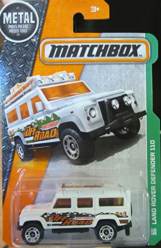 Matchbox 2016 MBX Explorers Land Rover Defender 110 110/125, White