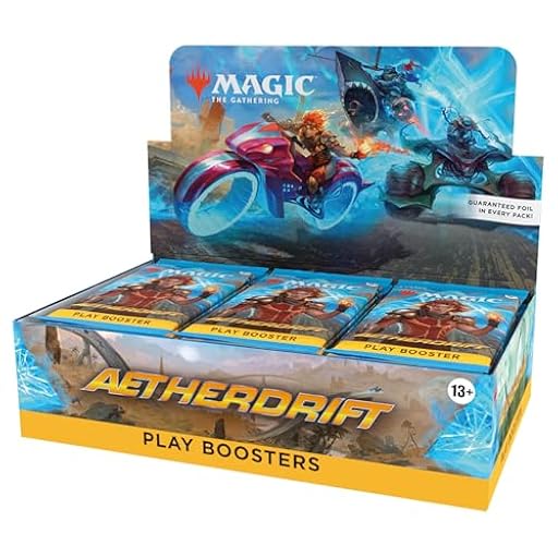 Caja de sobres de juego de Aetherdrift, de Magic: The Gathering (Versión en Inglés) | Ya disponible en tu tienda friki favorita! En mundofriki.es! Caja de sobres de juego de Aetherdrift, de Magic: The Gathering (Versión en Inglés) | Ya disponible en tu tienda friki favorita! En mundofriki.es!