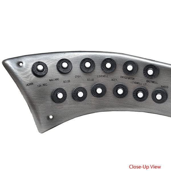 Crestliner Boat Dash Panel Set 2006181 | Switch Gauge Horn