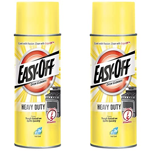 Reckitt Benckiser Easy-Off Heavy Duty Oven Cleaner, Regular Scent 14.5 Oz Can (Pack Of 2) #TOP19