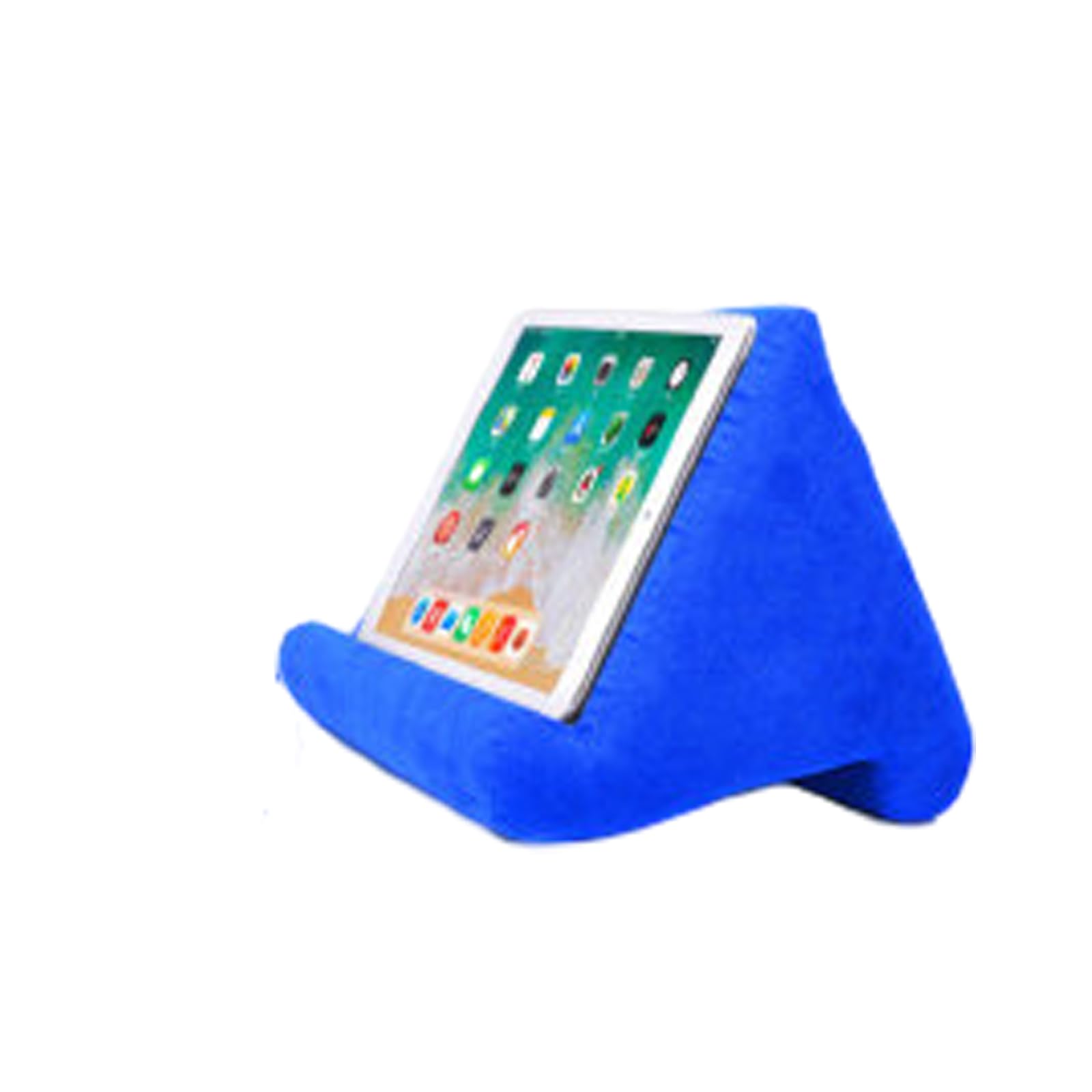 NCONCO Tablet-Kissenhalter – Verstellbar, Mit Netztasche, Für Bett & Schreibtisch, Blau