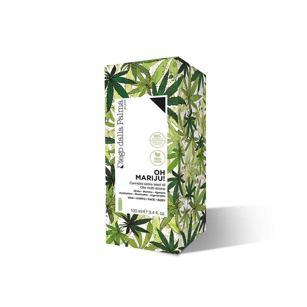 DIEGO DALLA PALMA Oh Mariju! Cannabis Sativa Seed Face & Body Oil 100ml, article polyvalent pour usage quotidien