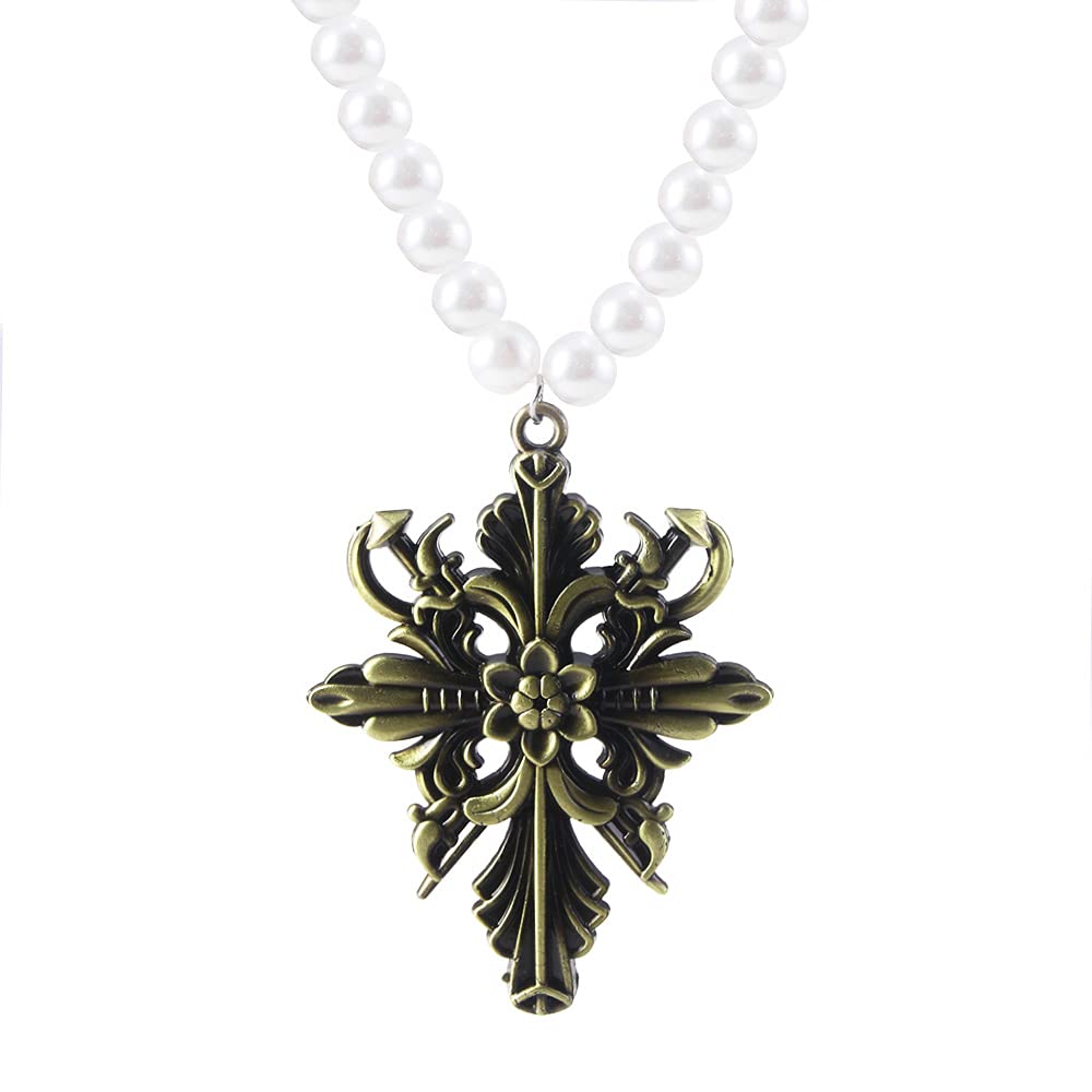 SONGCHANGJEWELRYLady Dimitrescu Necklace - Halloween Cosplay Costume Accessories For Women Girl