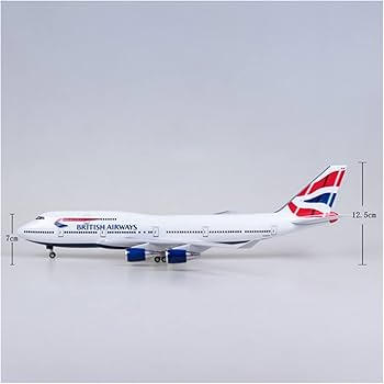 車輪装着可！ブリティッシュ　<A380-800>(1/400) Amazon.co.jp: 1/400スケール合金飛行機ブリティッシュ