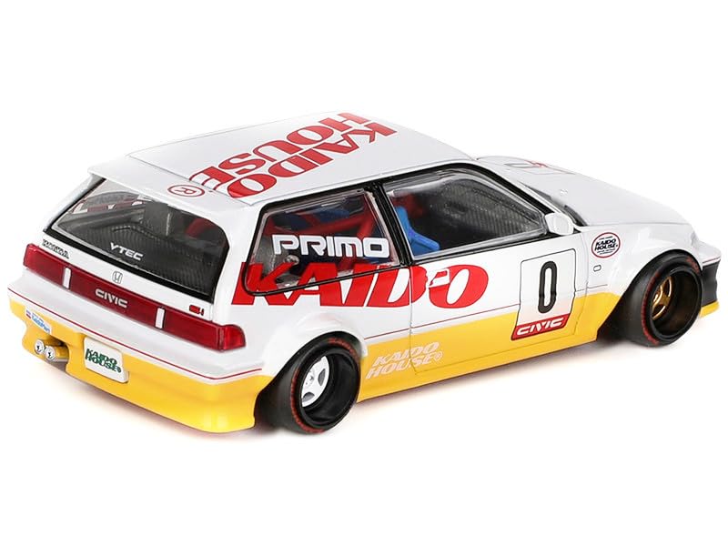 Amazon.com: 1/64 Mini GT x Kaido House Collectibles Civic EF