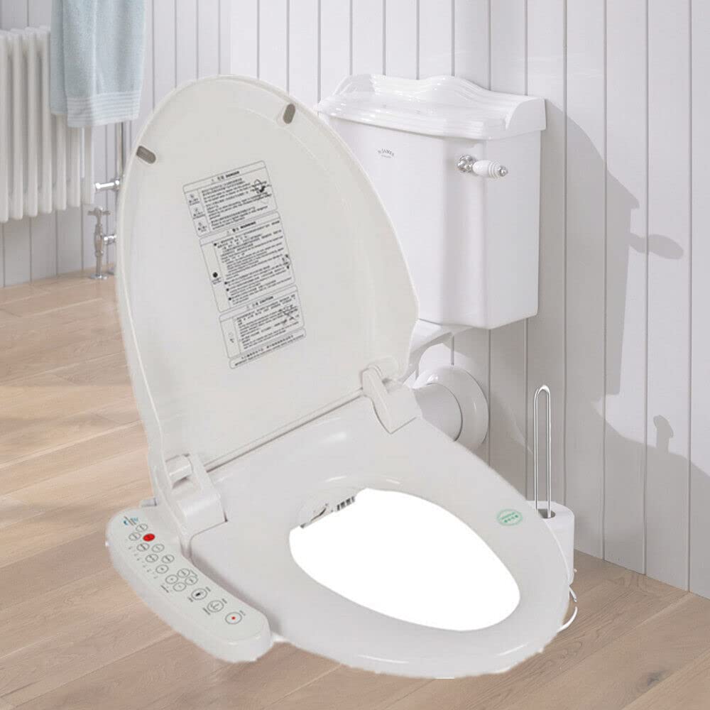 Asiento Electrónico Smart Bidé Inodoro,Asiento Bidé Smart Ducha Asiento Asiento Inodoro Asiento Eléctrico Calentado,Ahorro de Energía