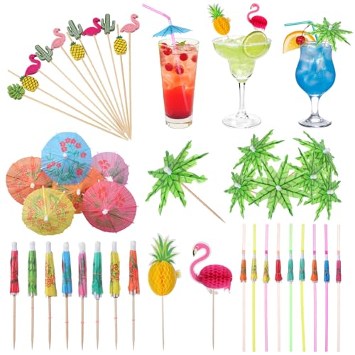 360PCS Sombrillas para Bebidas de Papel Multicolor miniatura 1