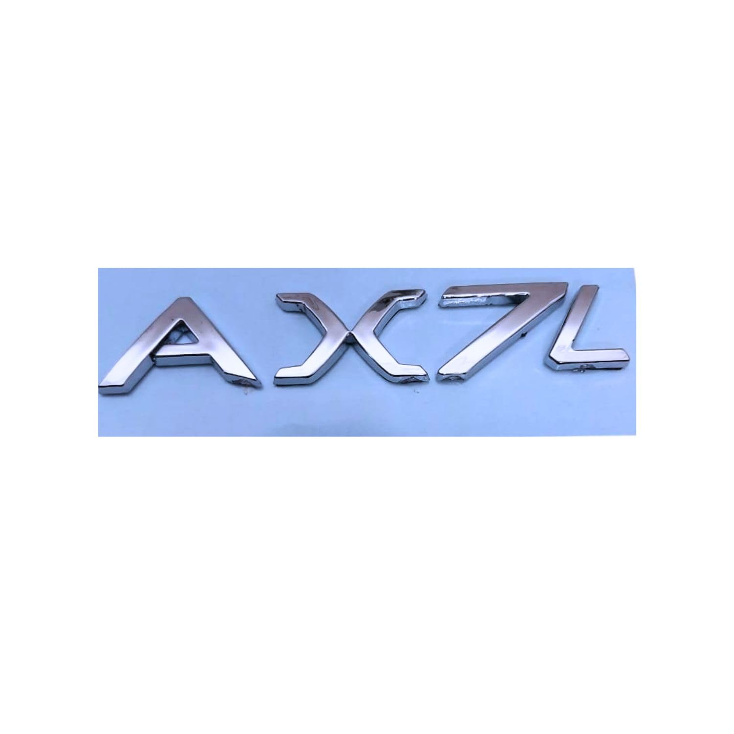 Monogram Letter Rear 3D Nameplate for XUV700 Cars Logo Decal AX7L Badge Emblem Automotive Chrome Finish-image-28