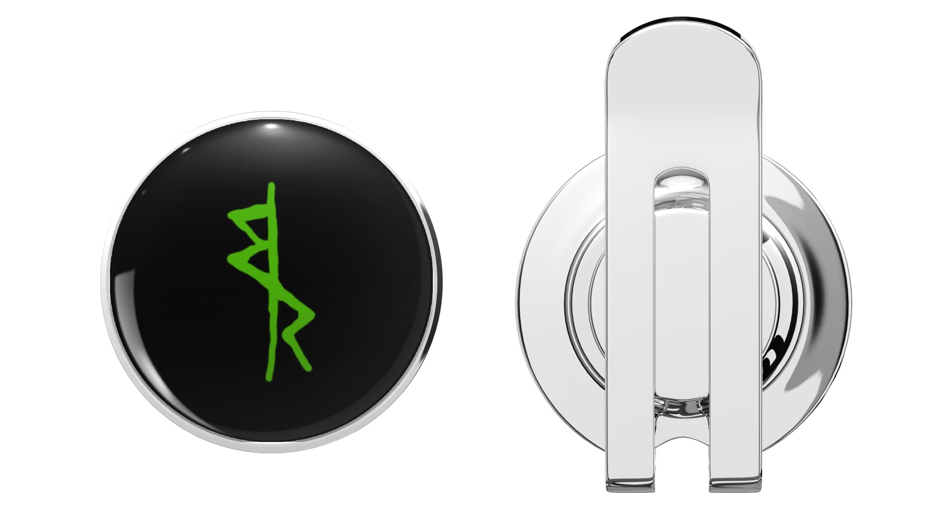Cyberpunk Edgerunners Golf Hat Clip with Magnetic Ball Marker – Durable Metal Accessory for Golfers