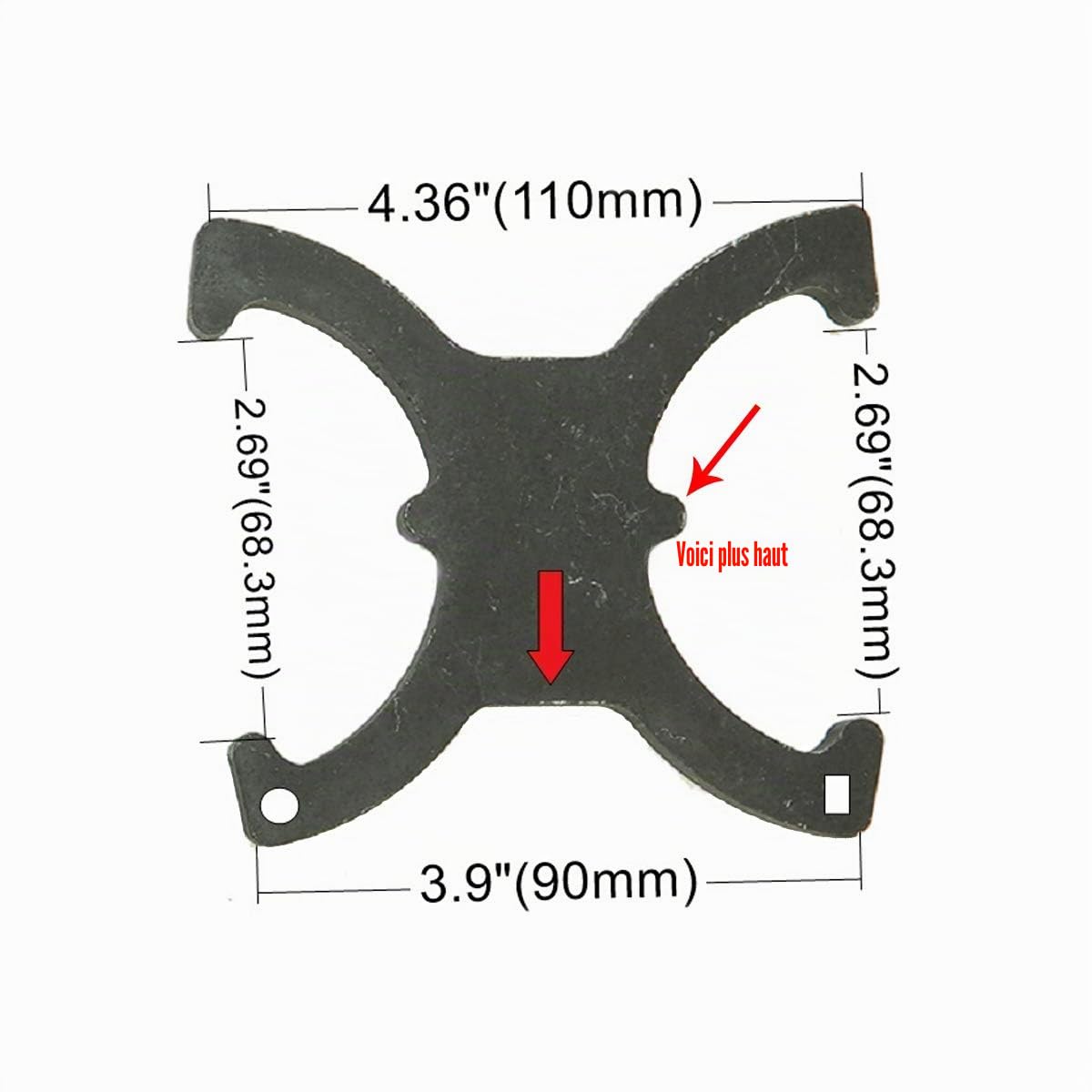 FreeTec 16 Pièces Kit de Calage Distribution, Outils Calage Moteur Pige de Calage Arbre à Cames pour Ford 1.25 1.4 1.7 1.8 2.0 Di TDCi TDDi 1.6 16V Ti VCT, pour Mazda 1.4 1.6 HDI (Pas pour 1.5T 1.6L)