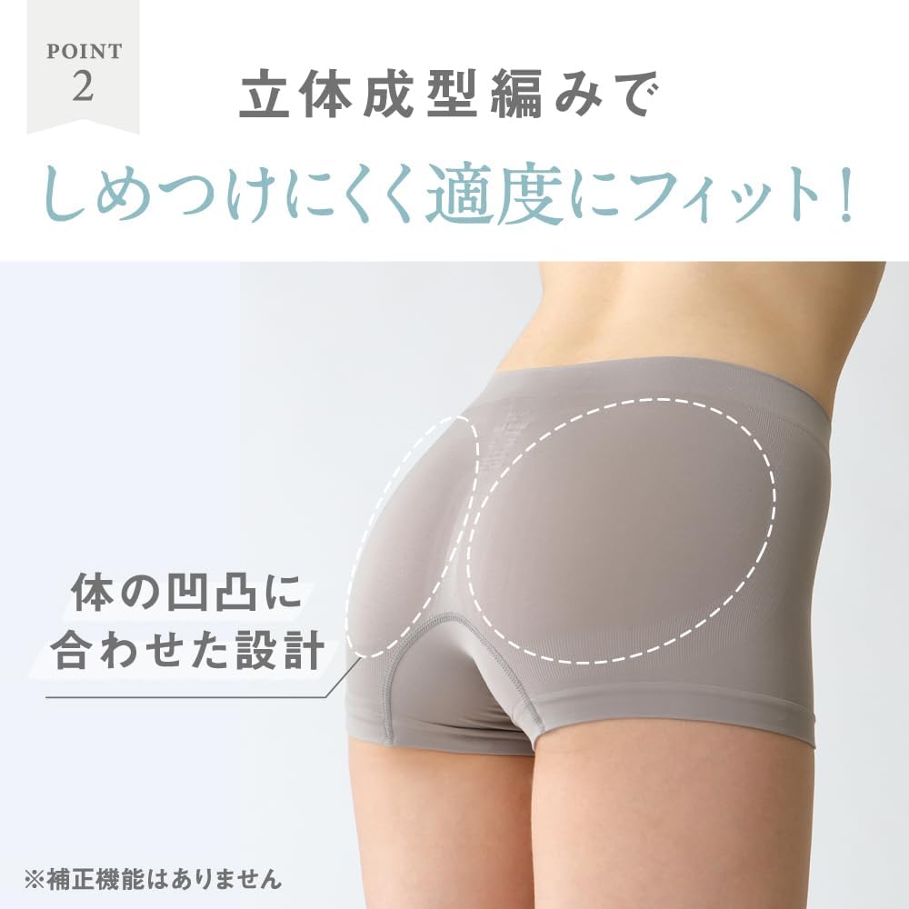 ショーツのディテールと素材感