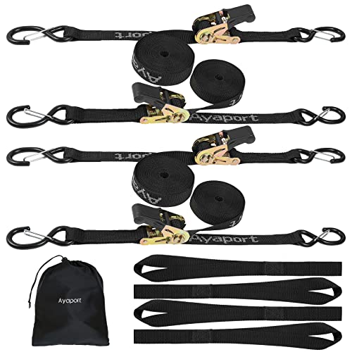 Ayaport Ratchet Strap Tie Downs Set