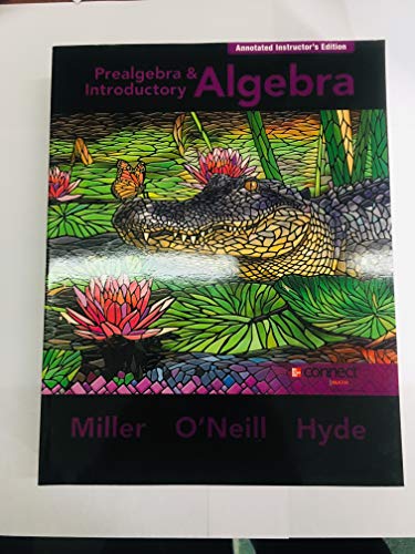 Prealgebra & Introductory Algebra: Annotated In... 007758290X Book Cover