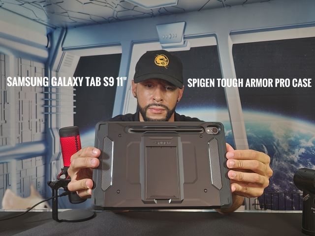 Watch Samsung Galaxy Tab S9 11 Spigen Tough Armor Pro Case! on