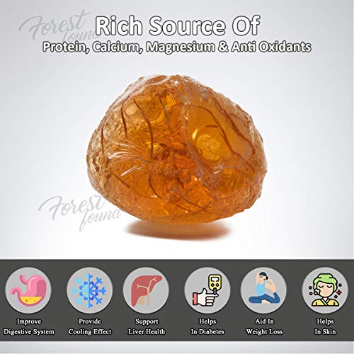Image of Forest Found Hirakani Gond for Ladoo Making 250g | Authentic Edible Gum / Acacia Gum - Wild Natural Gondh / Gum Arabic | High Energy Kikar Gond for Laddu, Panjiri & Postnatal Nutrition