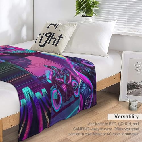 Couverture de voyage moelleuse en flannel pour vos soirées cinéma sur le canapé