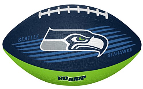 Rawlings NFL Seattle Seahawks 07731085111NFL Downfield Football (All Team Options), Green, Youth