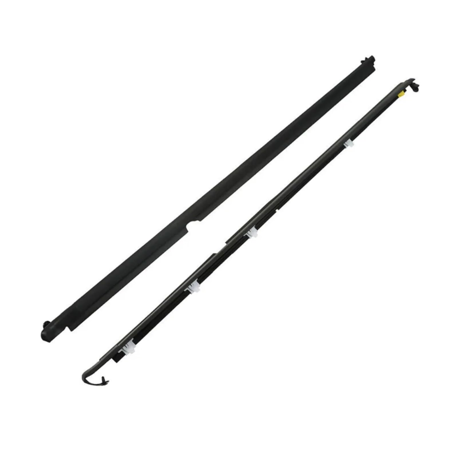 Automotive Window Seals Compatible with Mazda for Miata MX5 1990-2005 2Pcs Car Weatherstrip Window Moulding Trim Seal Belt Exterior NA0158810F