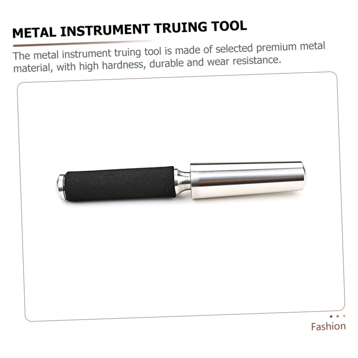 Trompetenförmiges Ausbeulwerkzeug aus Metall für Wartung Cb64 | Silberne Metallrolle, Komfortabler Griff, für Tuba und Musikinstrumente