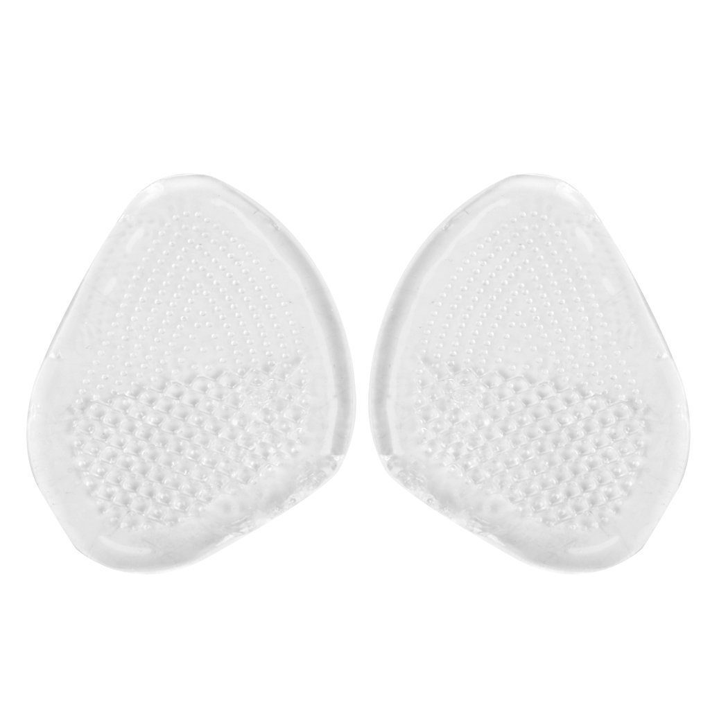 1 Pair Gel Silicone Cushion Insoles Anti-Slip Foot Care Shoes Pad AOSTEK(TM)