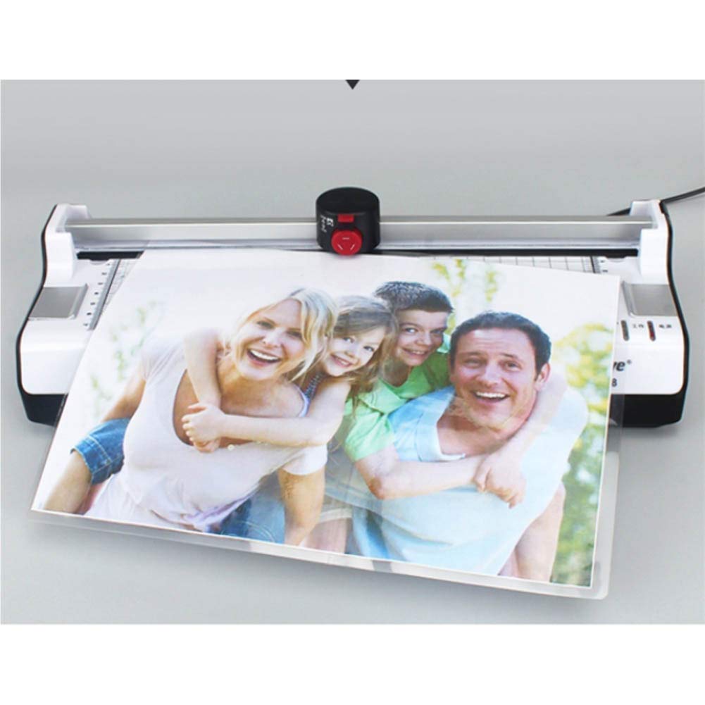 Laminator, przenośna laminator termiczny A4 z ustawieniami ciepła i zimna, przycisk ABS, szybkie nagrzewanie i brak pęcherzyków powietrza