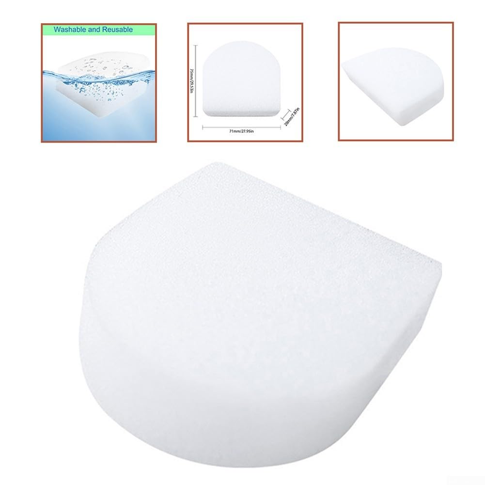 Filtres Mousse Lavable 4/10* Pour Shark WD100 Réduire La