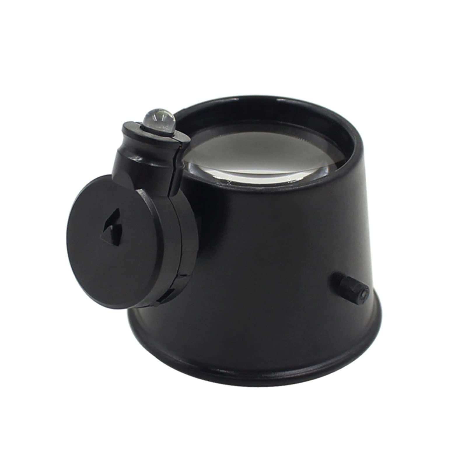 Lupa Luminosa LED de 15x, Lupa para reparación de Relojes de joyería, Lupa para la Cabeza