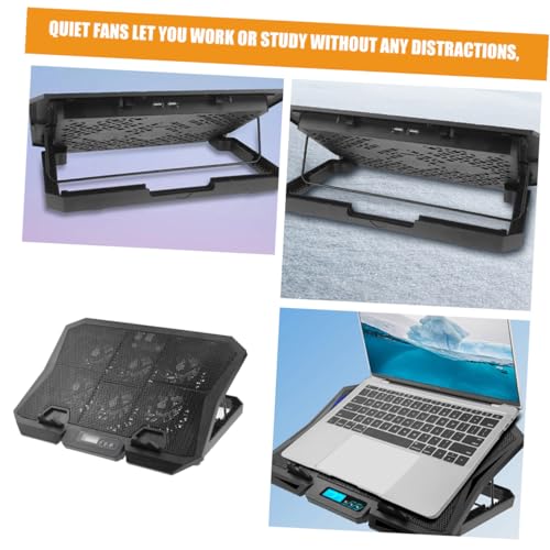 Base de enfriamiento para laptop PRETYZOOM 15.6" con ventilador ajustable miniatura 7