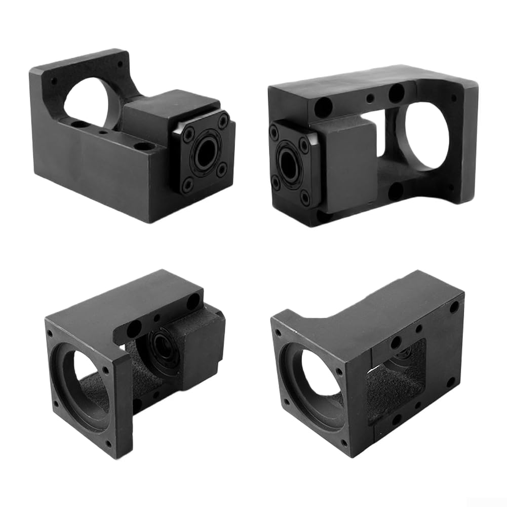 Stepper Motor Halterung für für nema 23 aus 45er Stahl BK15 Ersatz für Gewindetrieb Montage mit 6001 Lager(YR15-86)