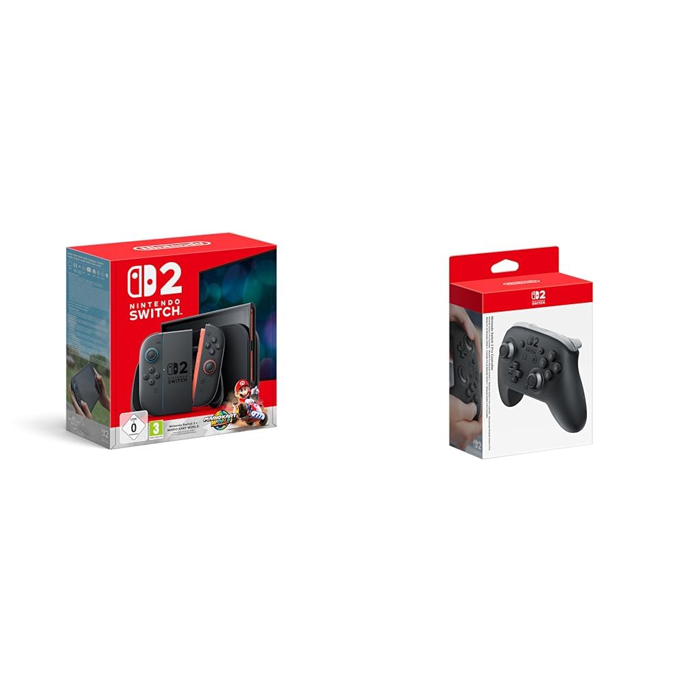 Nintendo Switch 2 Mario Kart World + Manette Pro Controller Switch 2