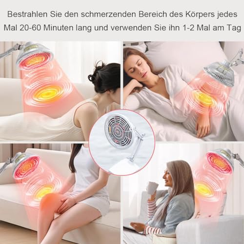 Bellavita Infraroodtherapielamp 300W - View 2