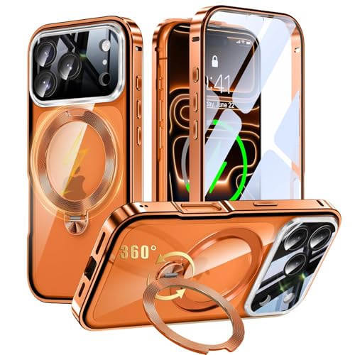 Amazon.co.jp: iPhone 17 Pro Max 用 両面 MagSafe対応 ケース 360