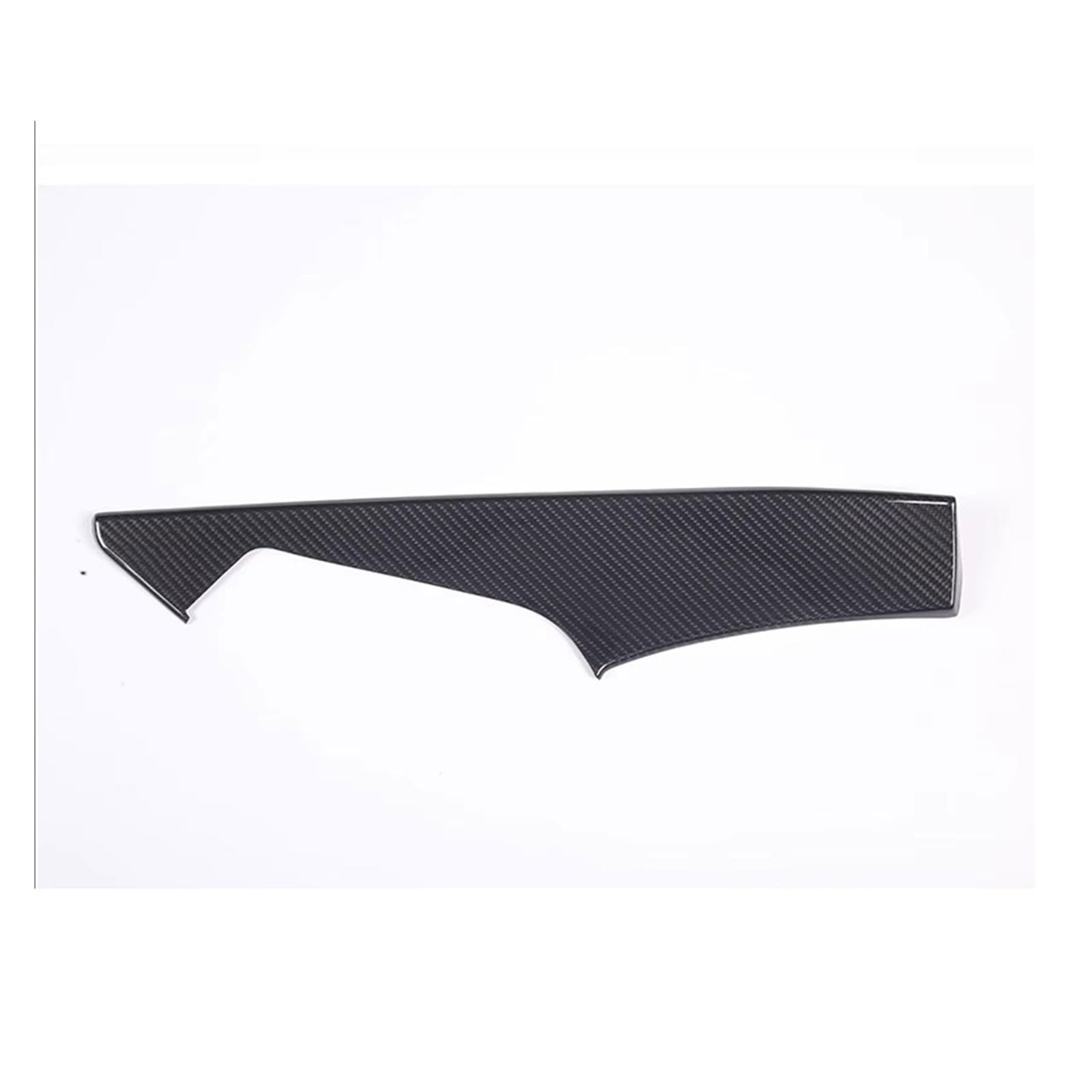 Car Interior for Chevrolet for Corvette C7 14-19 Accessories ABS Car Main Driver's Inner Door Panel Cover Sticker Trim Sticker Trim Sticker Accessories(A Real Carbon Fiber)