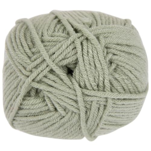 Image of Hobby Lobby Yarn Bee Soft & Sleek Yarn, 302 Sage, Set of 2 | 4 Medium Weight, 100% Low Pill Acrylic, 232 Yards Per Skein