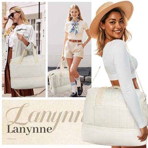 Travel Duffle Bag Weekender Bags for Women with Shoes Compartment Personal Item Travel Bag with Clear Toiletry Bag Overnight Gym Bag with Wet Pocket Hospital Bags for Labor and Delivery4