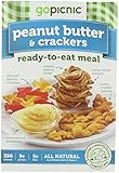 GoPicnic Ready-to-Eat Meals Peanut Butter and Crackers, 5.9 Ounce