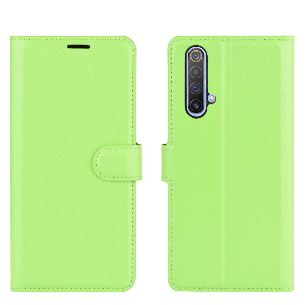 Fertuo Cover Realme X3 SuperZoom, Custodia Portafoglio Cover a Libro in Pelle Flip Case con Silicone Bumper, Fibbia Magnetica, Porta Carte, Kickstand, per OPPO Realme X3 SuperZoom, Viola