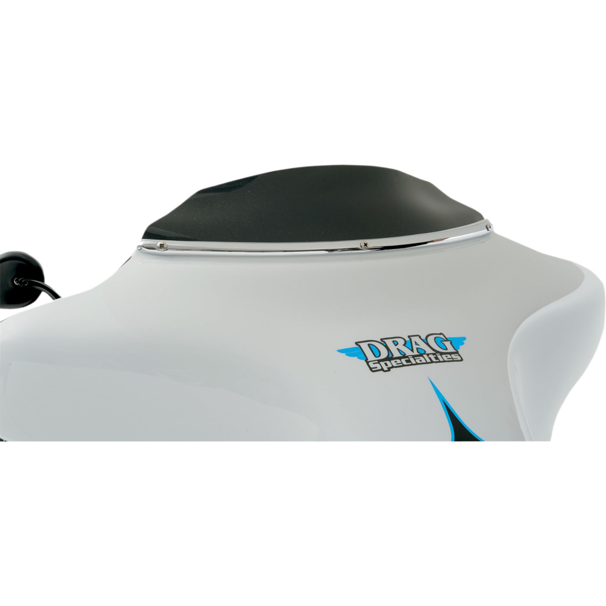 Klock Werks Flare Windschutzscheibe Für Harley FLH 1996–2013 – 8,9 Cm, Schwarz