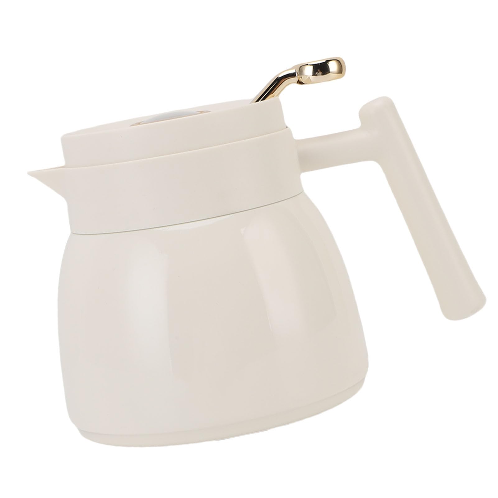 BRRNOO Teiera Termica 880ml con Display Meccanico della Temperatura, per