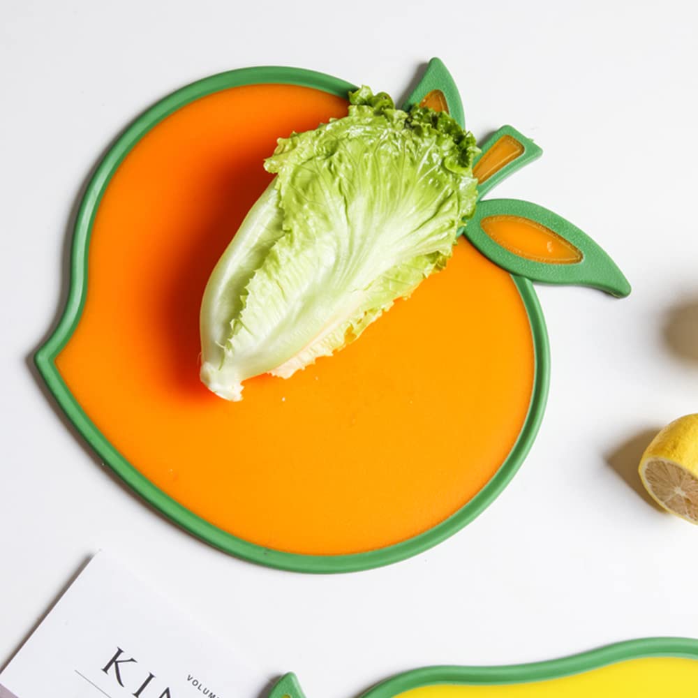 Tagliere A Forma Di Mela - Colorato Antiscivolo Per Frutta E Verdura - Foto 7