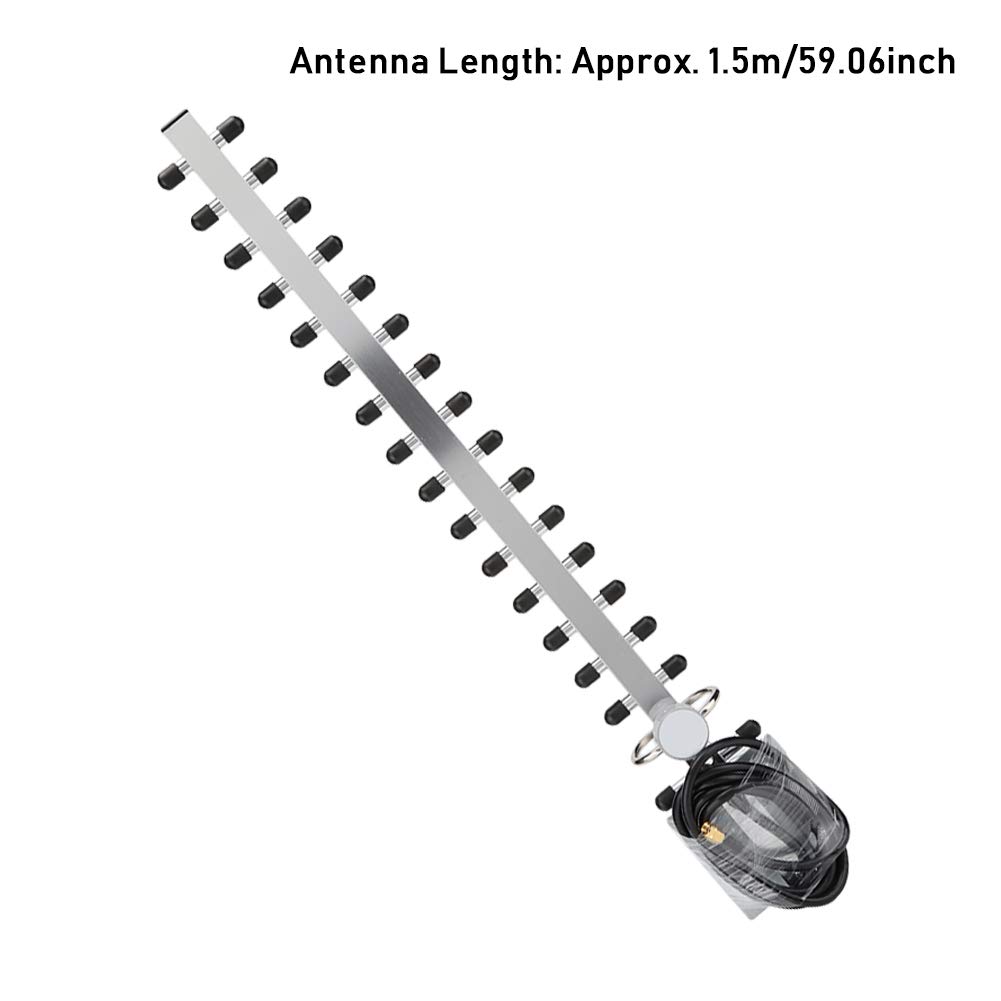Yagi Antenna,2.4Ghz,Antenne di Rete,2.4G 25dBi Router Ad Alto Guadagno Scheda di Rete 16 Unità Antenna Direzionale