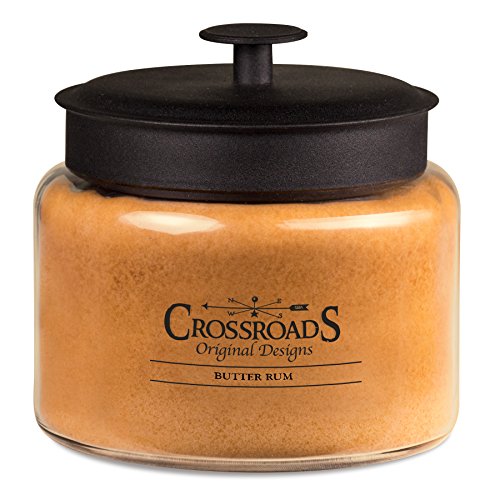 ❤ Crazy Deals Crossroads Butter Rum Scented 4-Wick Candle, 64 Ounce