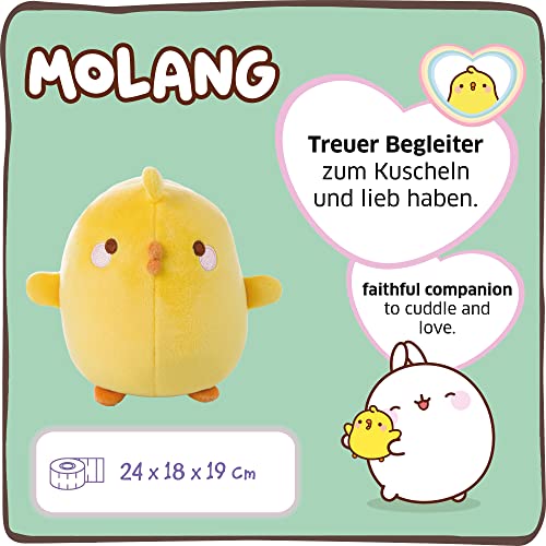 NICI Cuddly Toy Piu Piu Molang 24 cm I Lovable Social Media & TV Star to Cuddle, Play & Love - 48824, Yellow - Image 3